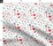 White First Aid Medicine Doctor Nurse Professionals Nurses Health Healthcare Worker Scrubs Custom Printed Fabric by Spoonflower Various Fabrics by the Yard or Fat Quarter